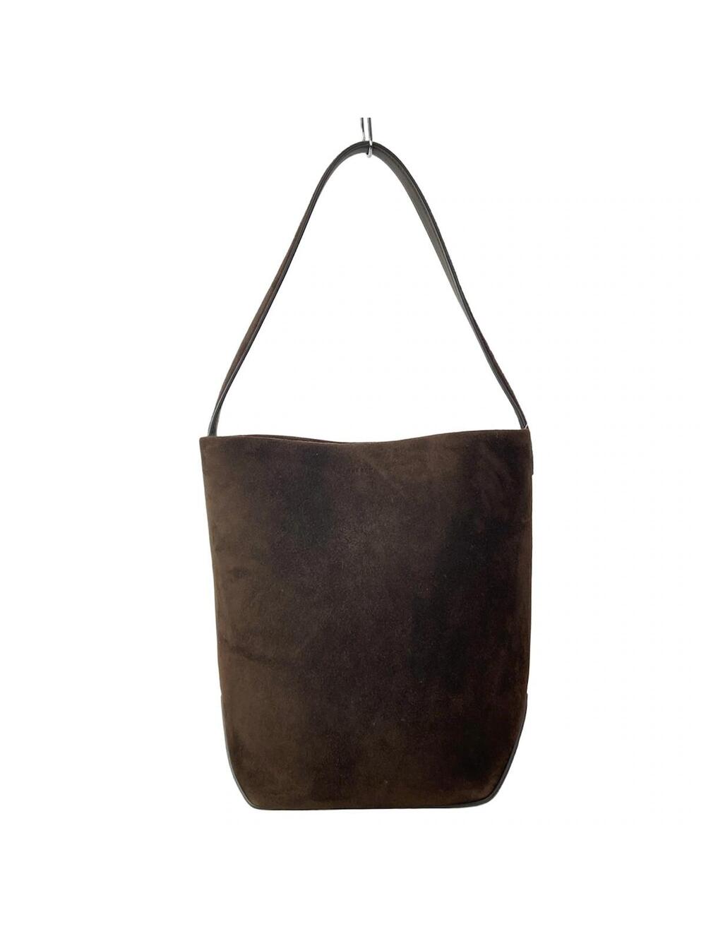 The Row Medium N/S Park Tote Edge Mocha #279015T22B